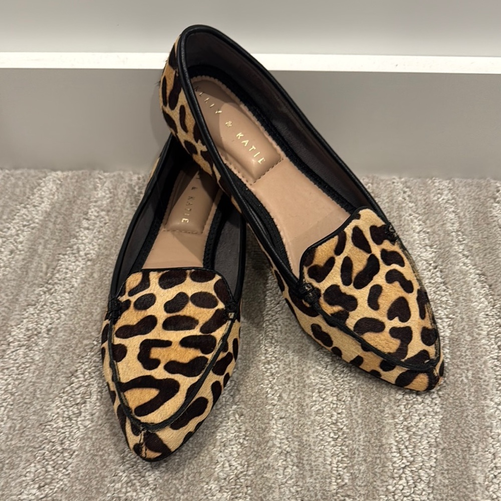 Leopard Print Flats by Kelly and Katie